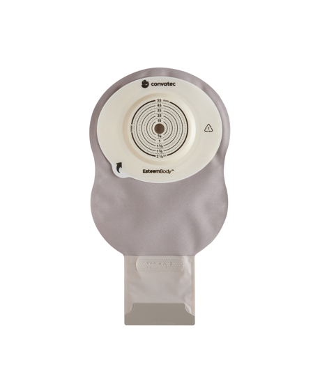 Bilde av Esteem body 10-55mm 1d soft.convex 7mm dybde tømbar grå pose(570ml) m/vindu